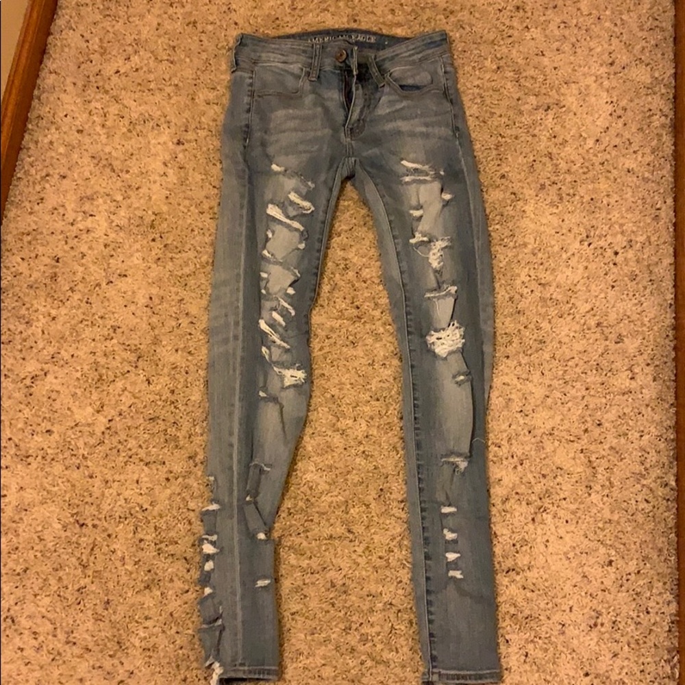 ripped skinny jeans